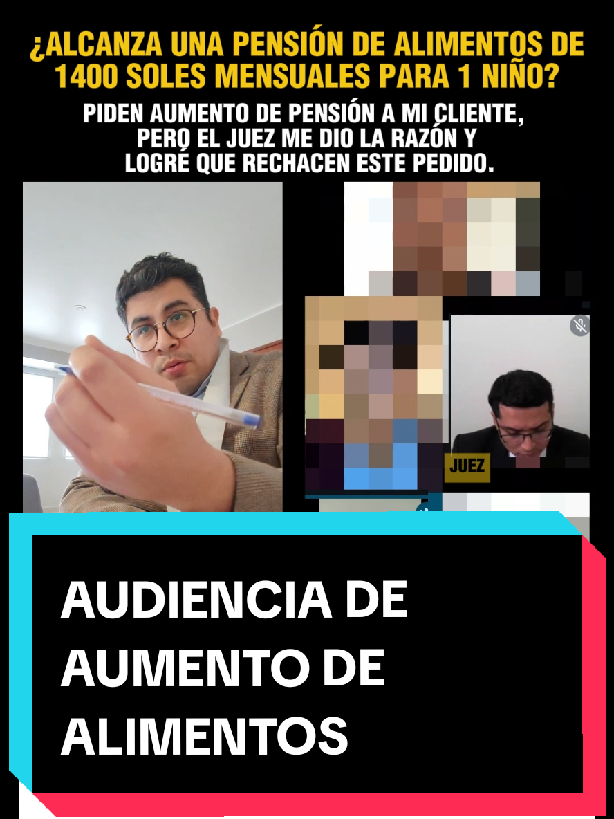 Declaran Infundada demanda de aumento de alimentos. #alimentos #abogado #pensionalimenticia 