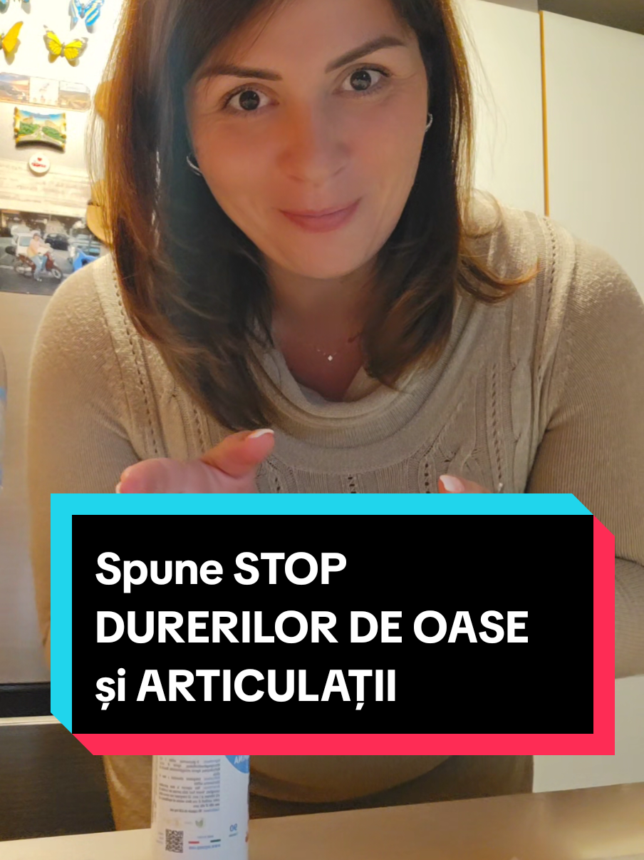 Spune STOP DURERILOR DE OASE și ARTICULAȚII #oase #dureri #dureridespate #diaspora #diasporatiktok 