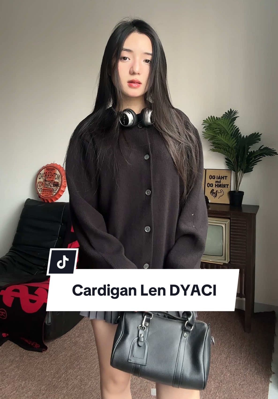 Áo khoác Cardigan len cao cấp DYACI #aokhoac #cardigan #xuhuong #outfit 