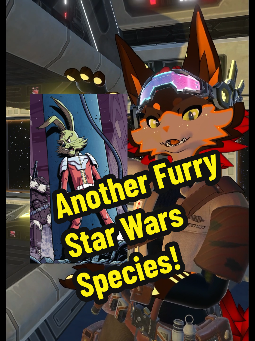 Lets talk about a Furry Star Wars species, the Lepi!#scifi #furry #starwars #lepi #vrchat 