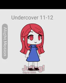 2 different artstyle 1 oc || Undercover 11-12 || HINT: My OC is pink butterfly fairy and she fell inlove with V5 || #fyp #gachaundercover #JustJuling #gacha #trend 