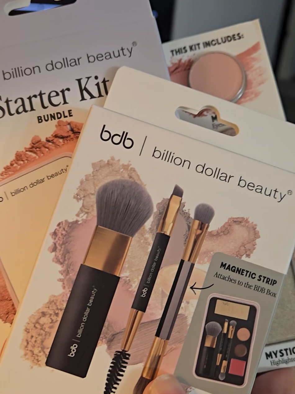 For the girlies who are fashionably late but always flawless 😘💋 The Basically Brilliant Bundle’s got your back — 7 travel-ready must-haves that take you from desk 💻 to dusk 🌇 in one sleek Billion Dollar Box. Spill-proof, magnetic, and totally made for your “get ready in the car” era 🚗💨#BillionDollarBeauty #BasicallyBrilliantBundle #LateGirlEssentials #BeautyOnTheGo #tiktokshopcreatorpicks 