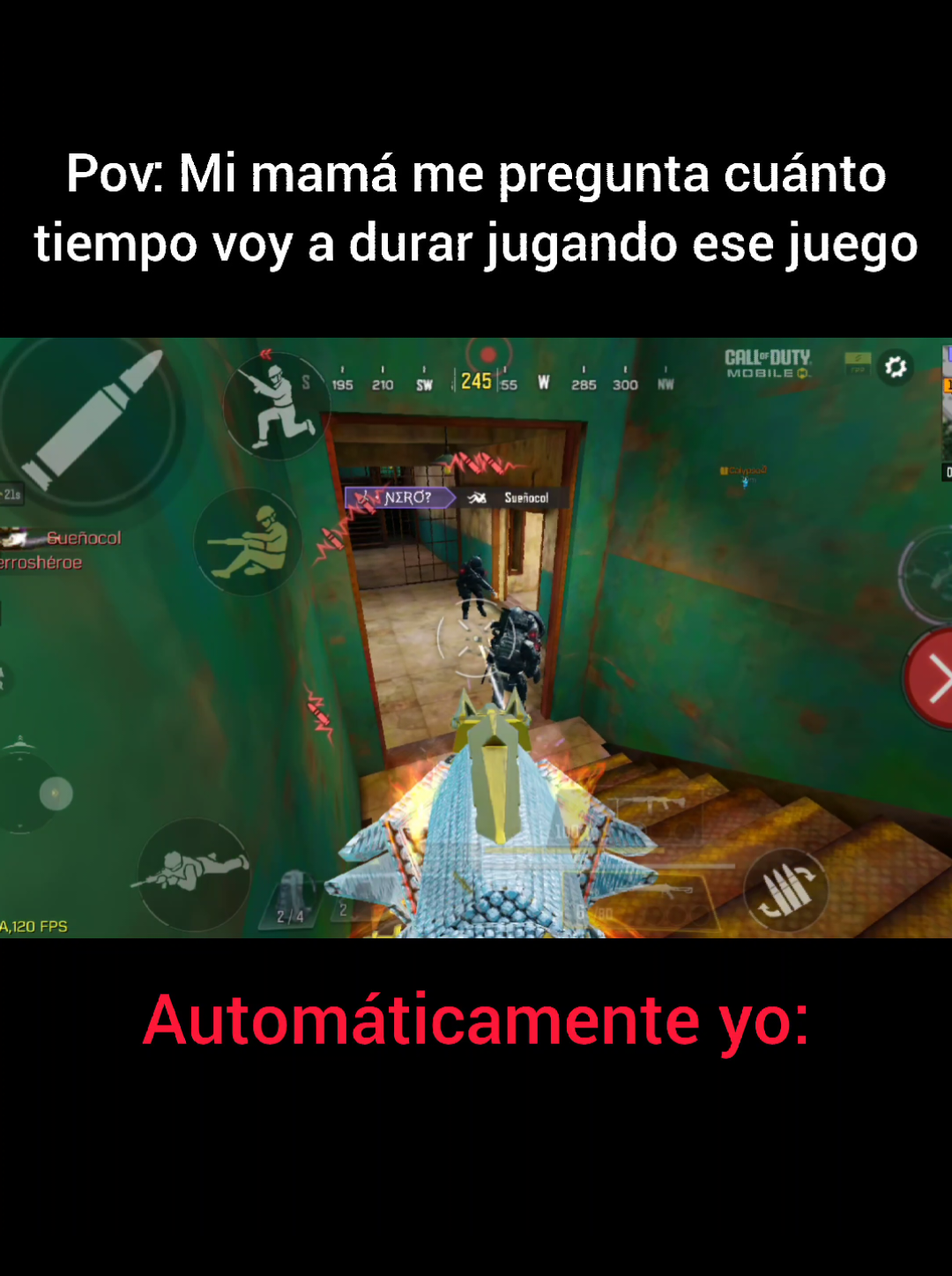 JAJAJAJA 2 horas es muy poquito, bueno depende del contexto. 🥴🥴🥴 #CallOfDutyMobile #CallOfDuty #Warzone #codm #fyp 