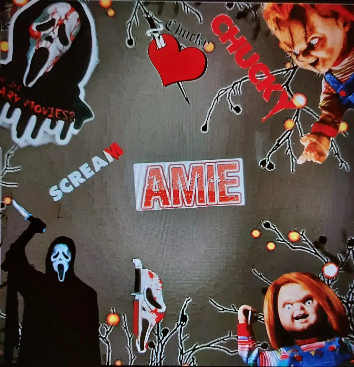 i made this for amie i hope she likes its a halloween background @amiesbubbleofwhatever 😁