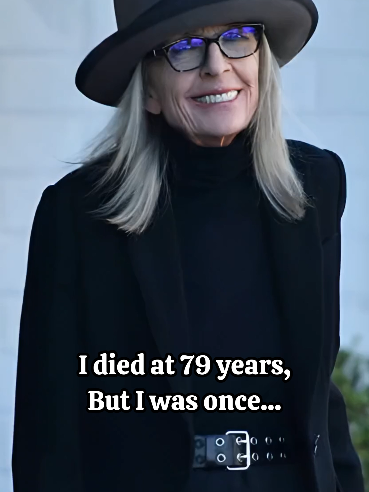 Fondly remembering Diane Keaton! 79 years old. January 1946 - October 2025. #dreamface #dianekeaton #lifestory #aivideo #generativeai