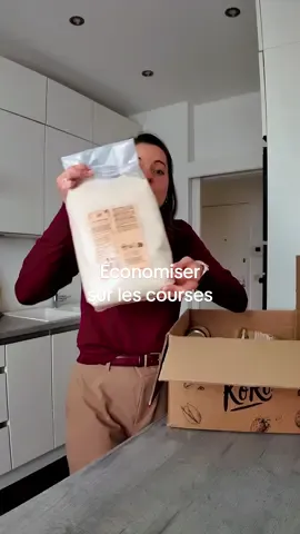 Retour de courses pour économiser 💛 Et en plus tu as 5% avec le code CARONOLA5 sur e site de @KoRo  Collaboration commerciale  #retourdecourses #economiser #petitbudget 