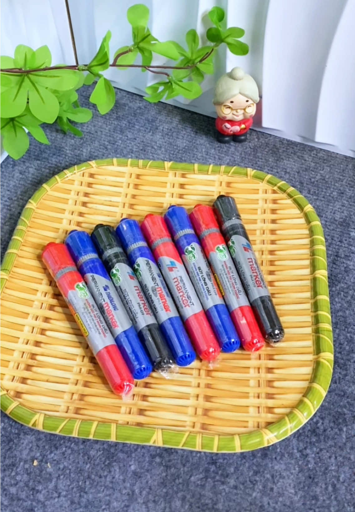 Bút lông đâu thiên long mix màu #taphoanhagau5 #butlongdau #butlongdau2dau #butlongthienlong #but #giadungtienich 