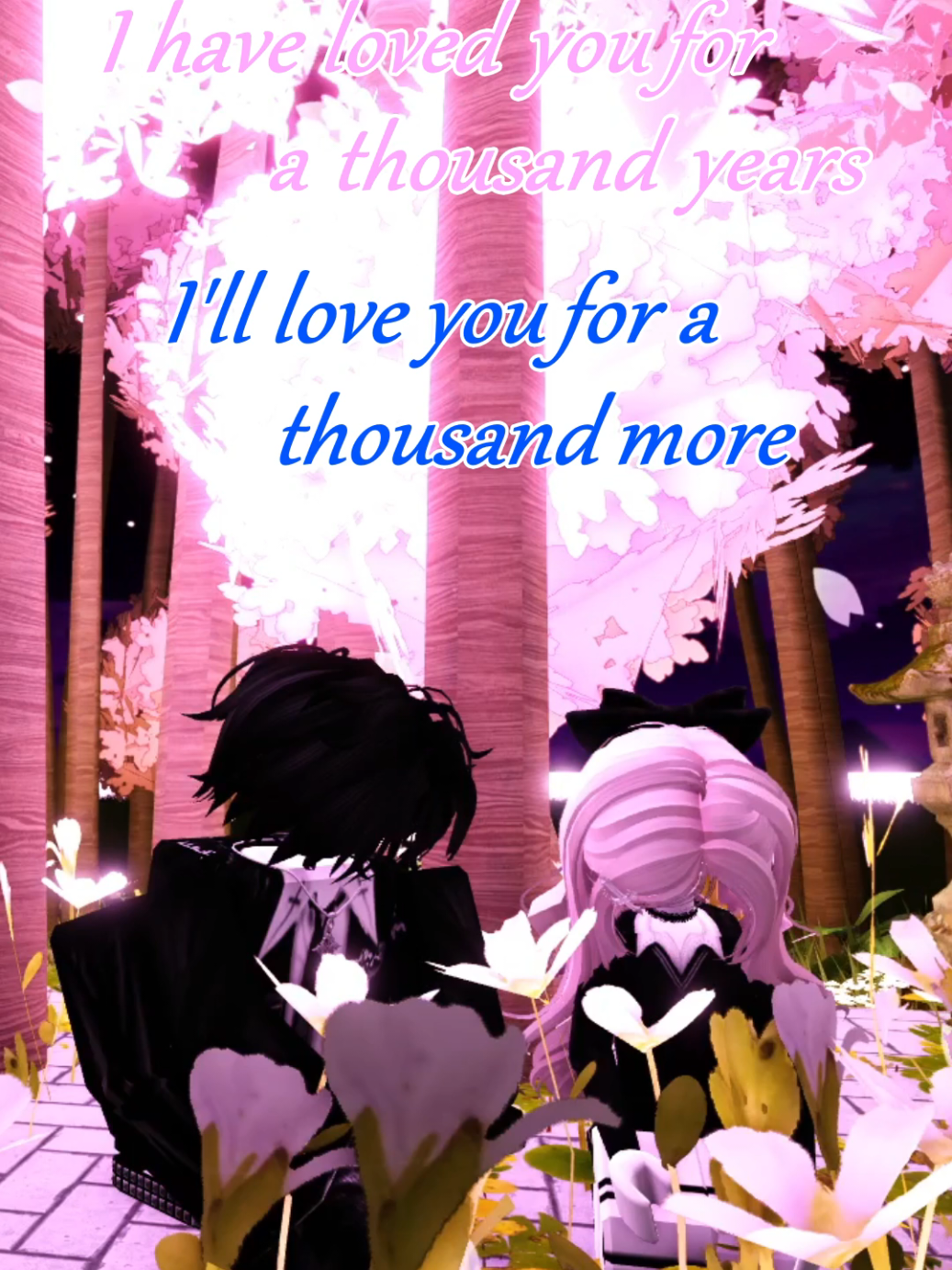 I'll love @Angel for a thousand years, and for an eternity more. ❤️❤️❤️ #roblox #robloxedits #robloxfyp #robloxgames #robloxedit 