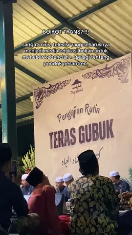 kok bisa gitu loh! #boikottrans7 