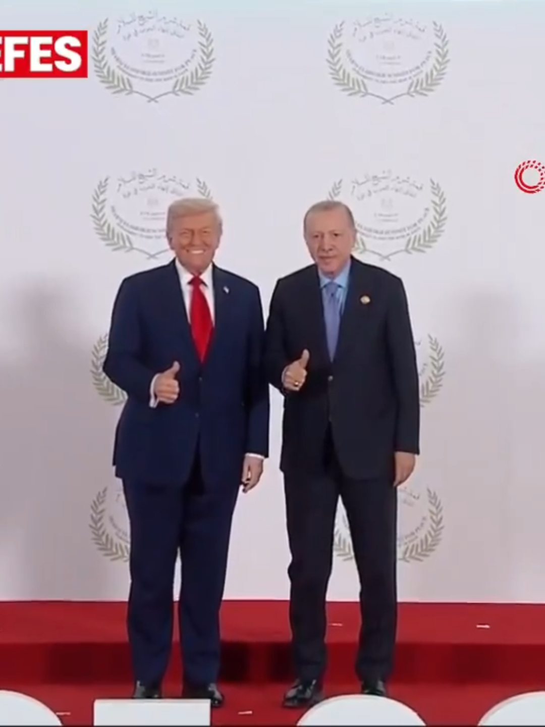 Mısır’ın Şarm eş-Şeyh kentinde Gazze’deki ateşkesin korunması ve barış amacıyla düzenlenen 