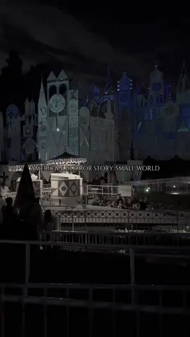 i came to see the scene of the crime and left feeling the demonic energy that probably drove him to that point #smallworld #smallworldstreaker #ahsintro #disneyland 