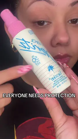 My little PSA, please wear your SPF. EVEN if you’re staying inside. @Vacation Inc. #spf #wearyourspf 