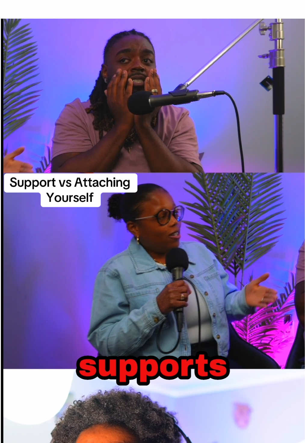 Support vs Attaching Yourself