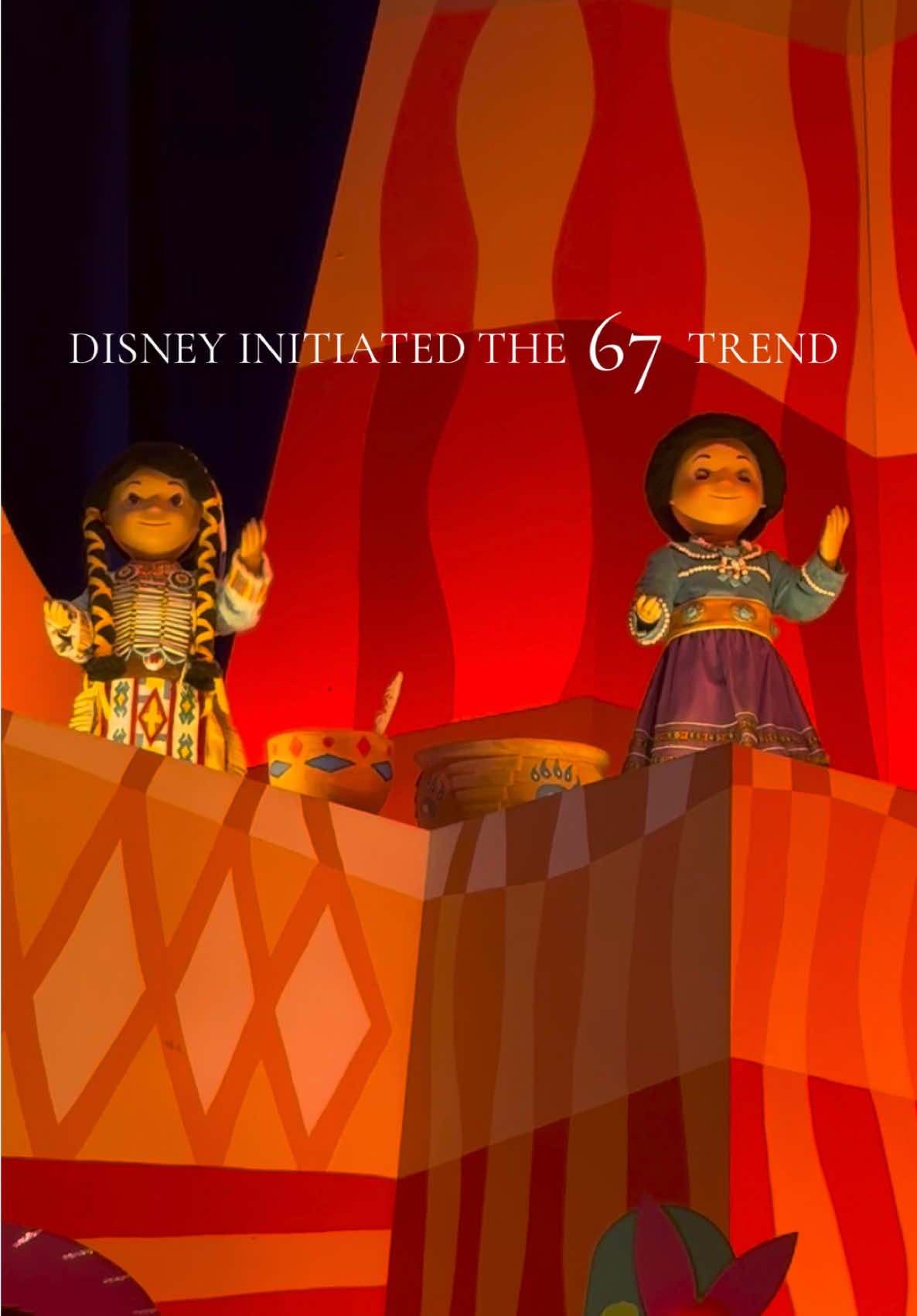 it’s really a small world after all 🤪🤷🏻‍♂️ @Disney Parks   #itsasmallworld #67 #67trend  #sixseven 