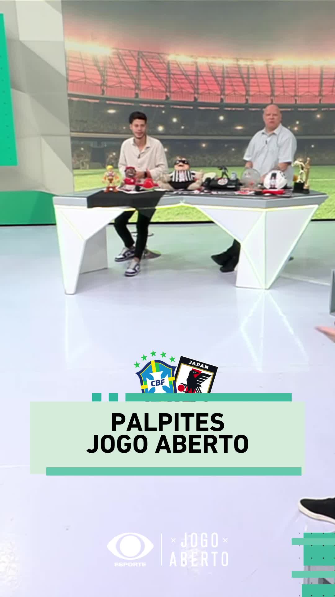 PALPITES 🤩⚽ Jogo cedinho e palpites para Japão x Brasil nas mãos! #JogoAberto