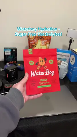 Maximize your hydration without the sugar! Waterboy delivers 4x the electrolytes of leading sports drinks with zero sugar and clean ingredients. Perfect for your active lifestyle. #Waterboy #Electrolytes #SugarFree #HealthyHydration #workoutroutine 