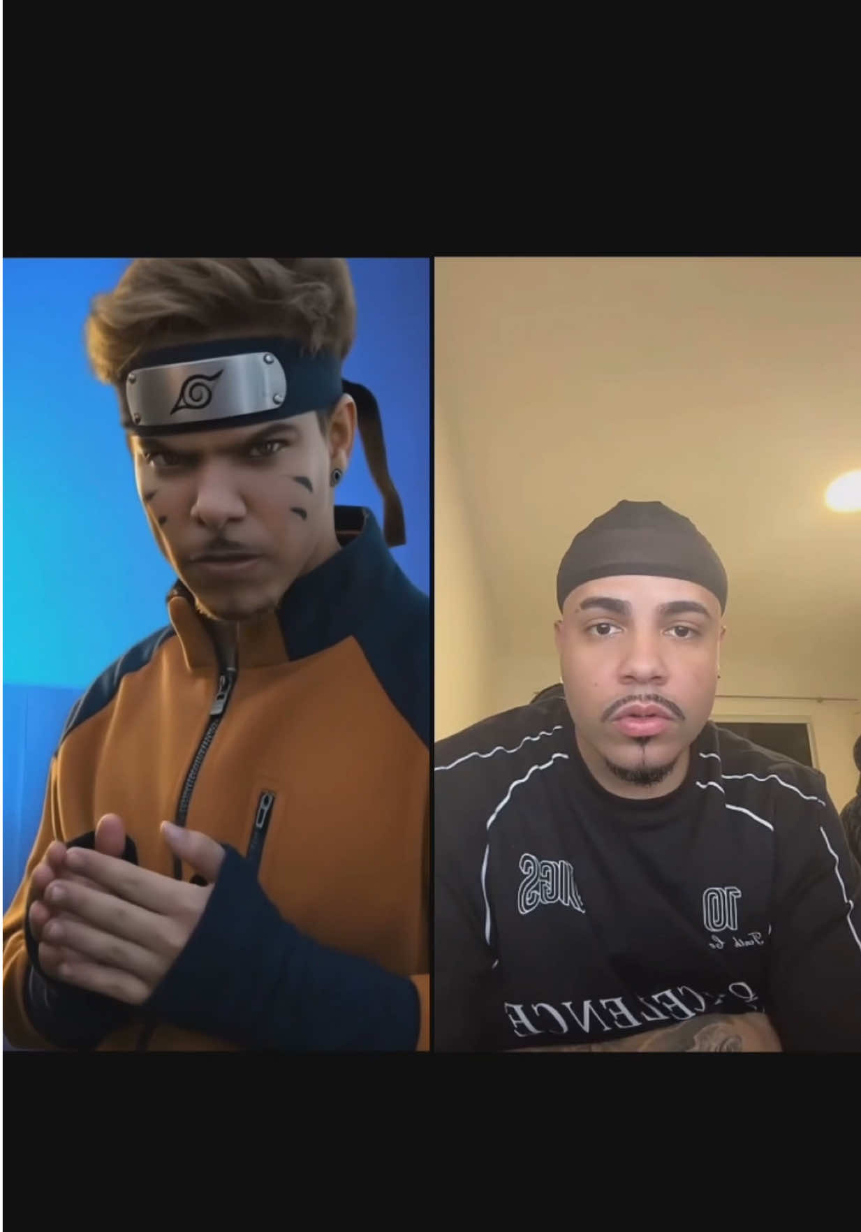 Me transformei no naruto pro @Jeff bala  #fy #foryou #tiktoklive #naruto 