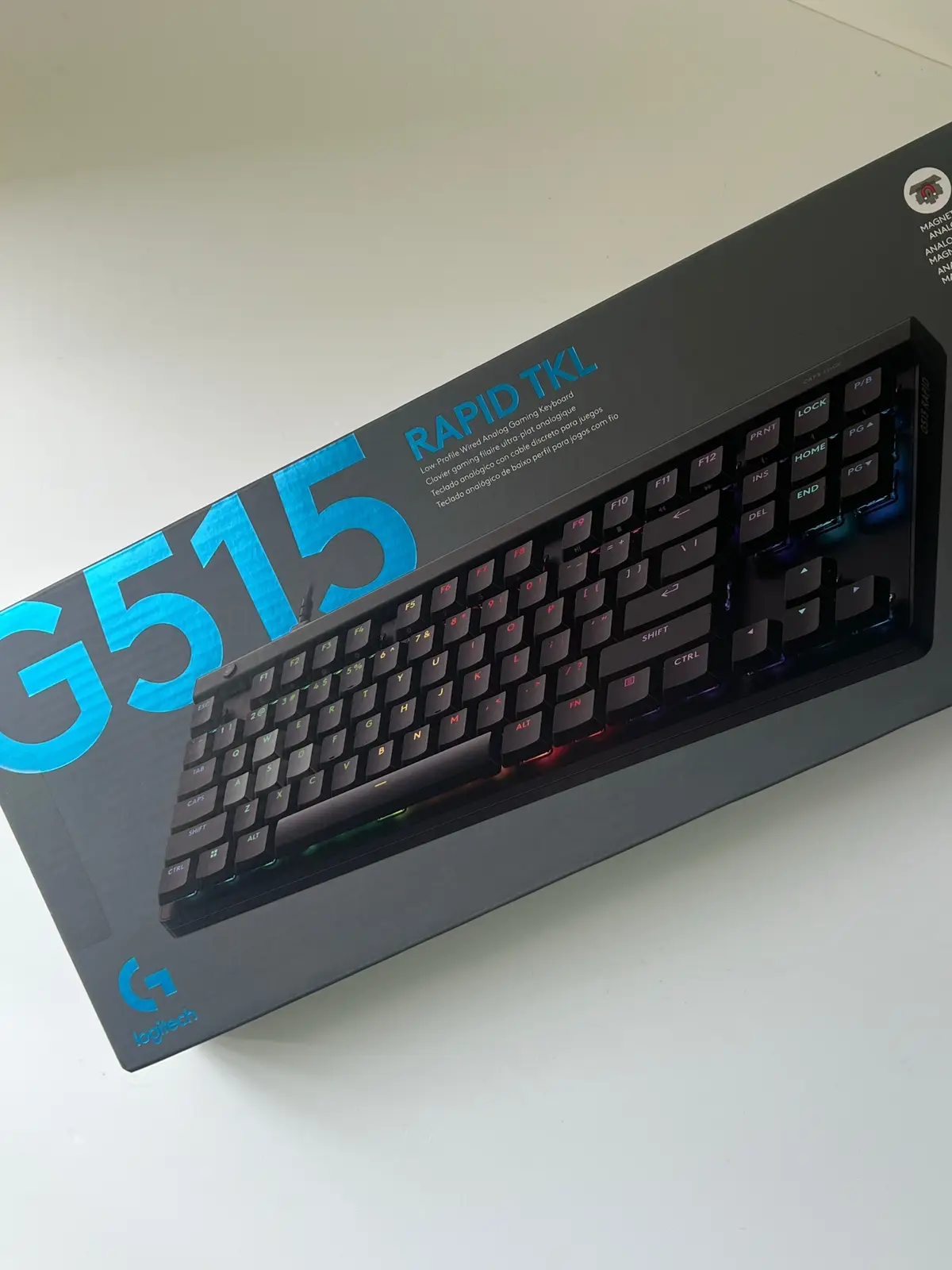 🚀 Meet the G515 RAPID TKL — low-profile look, high-performance power. Ultra-fast analog switches ⚡️, customizable actuation 🎮, and that buttery smooth feel every gamer dreams of. Built for speed. precision. domination. 🖤 #G515RapidTKL #LogitechG #GamingSetup #TechTok #complimentary  @influenster @Logitech G    