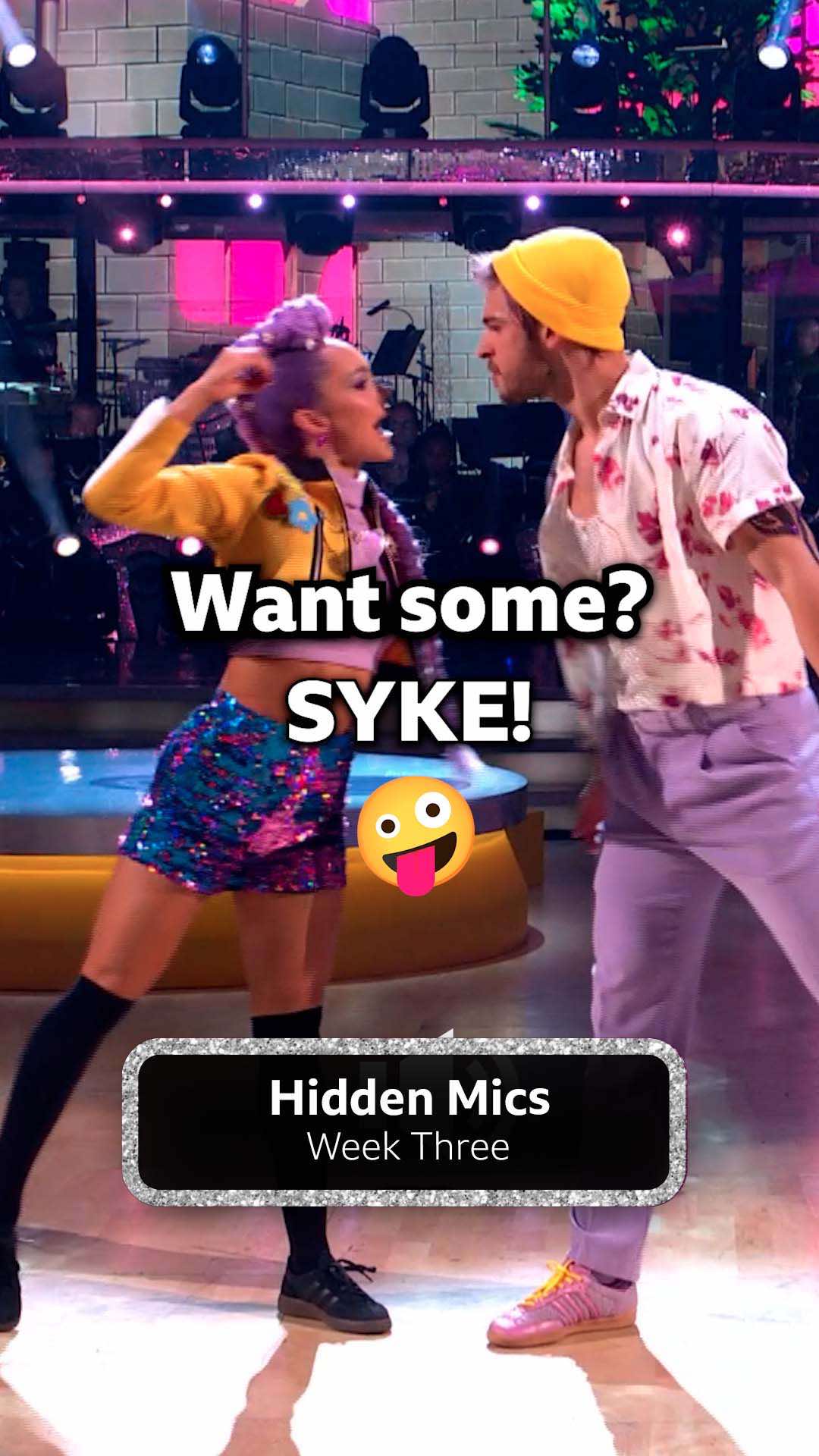 Volume Up for Movie Week mayhem 🔊😂 #Strictly hidden mics have dropped 🎬