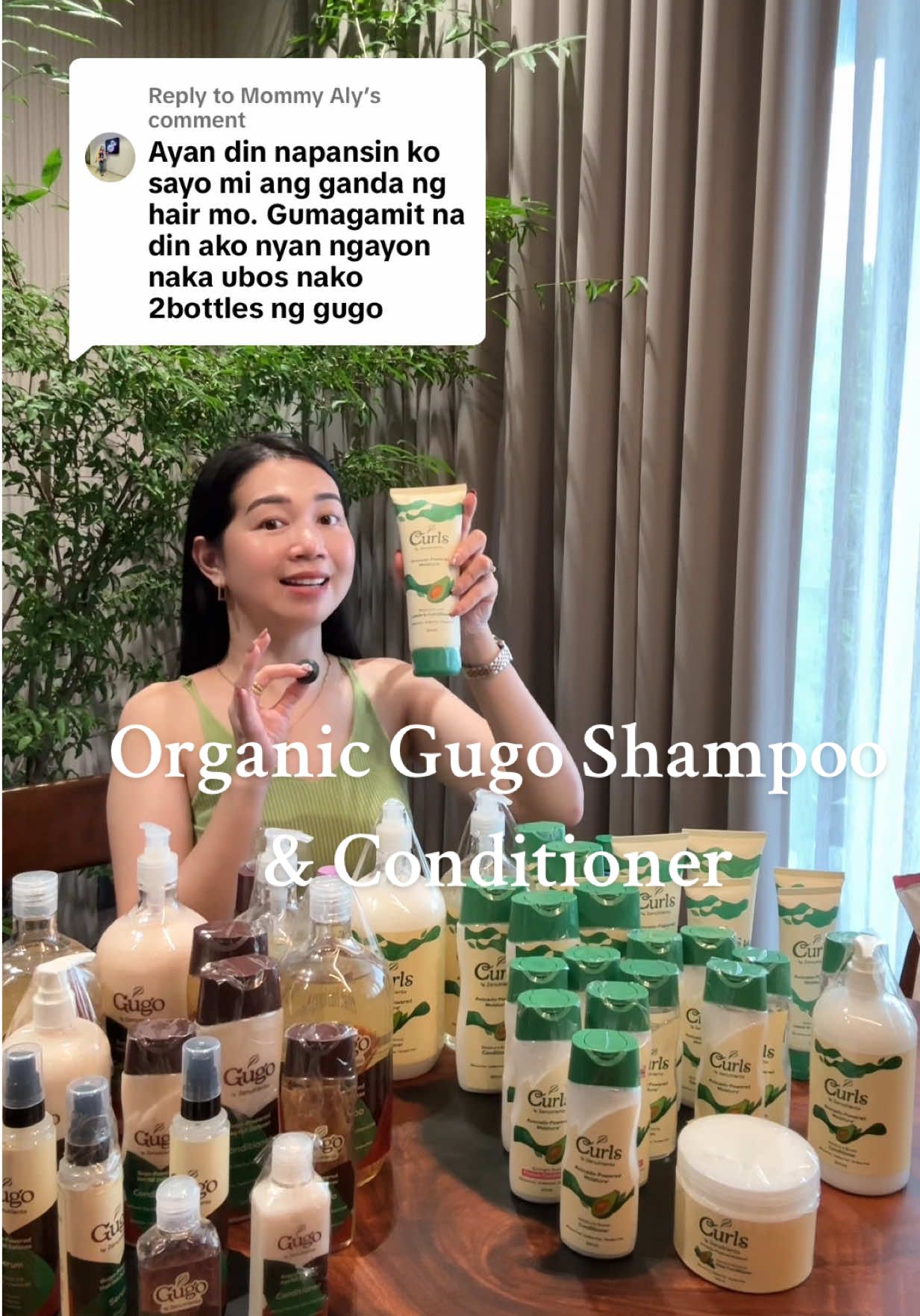 Replying to @Mommy Aly Yes miii, so far okay sa hair ko, ina alternate ko sa Selsun Shampoo hindi bumabalik ang dandruff ko🥰 Sna kumapal pa hair strands ka kapag tumagal🙏🏻 #gugoshampoo #gugoshampooandconditioner #zenutrients #organicshampoo #hairloss 