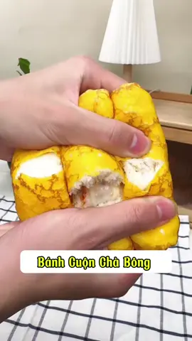 Bánh Cuộn Chà Bông #banhcuon #banhcuonchabong #xuhuong 