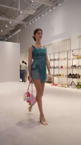 Loli during fittings and backstage for Fendi SS’26 #lolibahia #lolibahia🇩🇿 