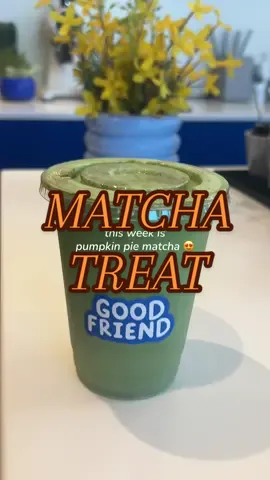 i look forward to my weekly @Good Friend Coffee matcha especially when there’s new seasonal drinks to try 🥰 #matchalatte #fallmatcha #losangeles #goodfriend #lamatcha 