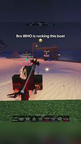 WHO rocking ts😭 // #fisch #fischroblox #roblox #fyp #brick 