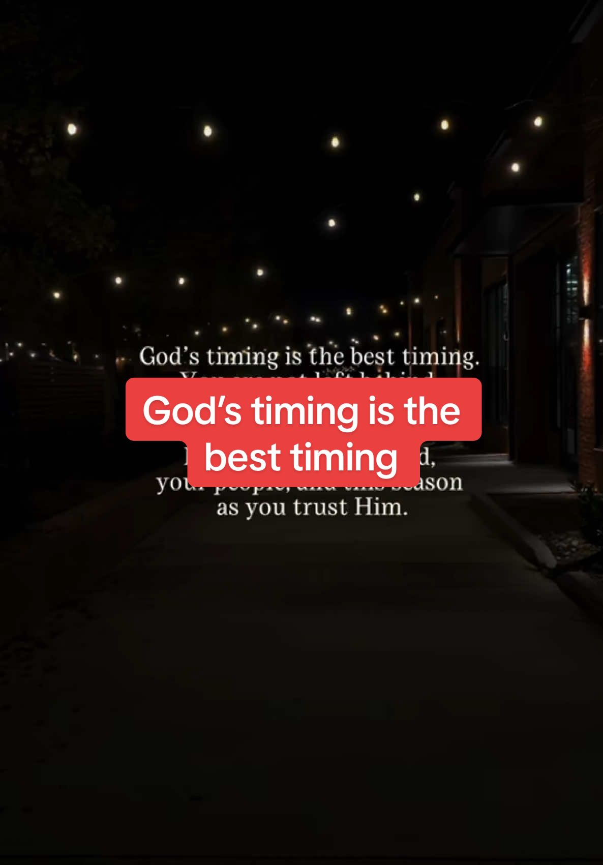 He’s not going to let you miss it. #christiantiktok #ashleymorganjackson #christianfyp #trustgod me