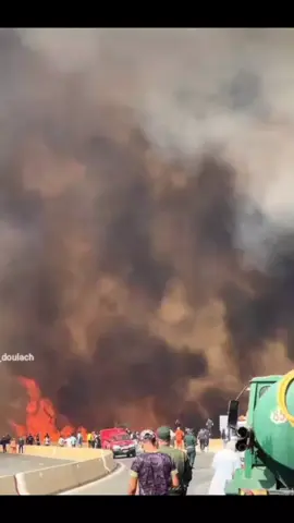 #حريق في بلدية بن عبد المالك رمضان#