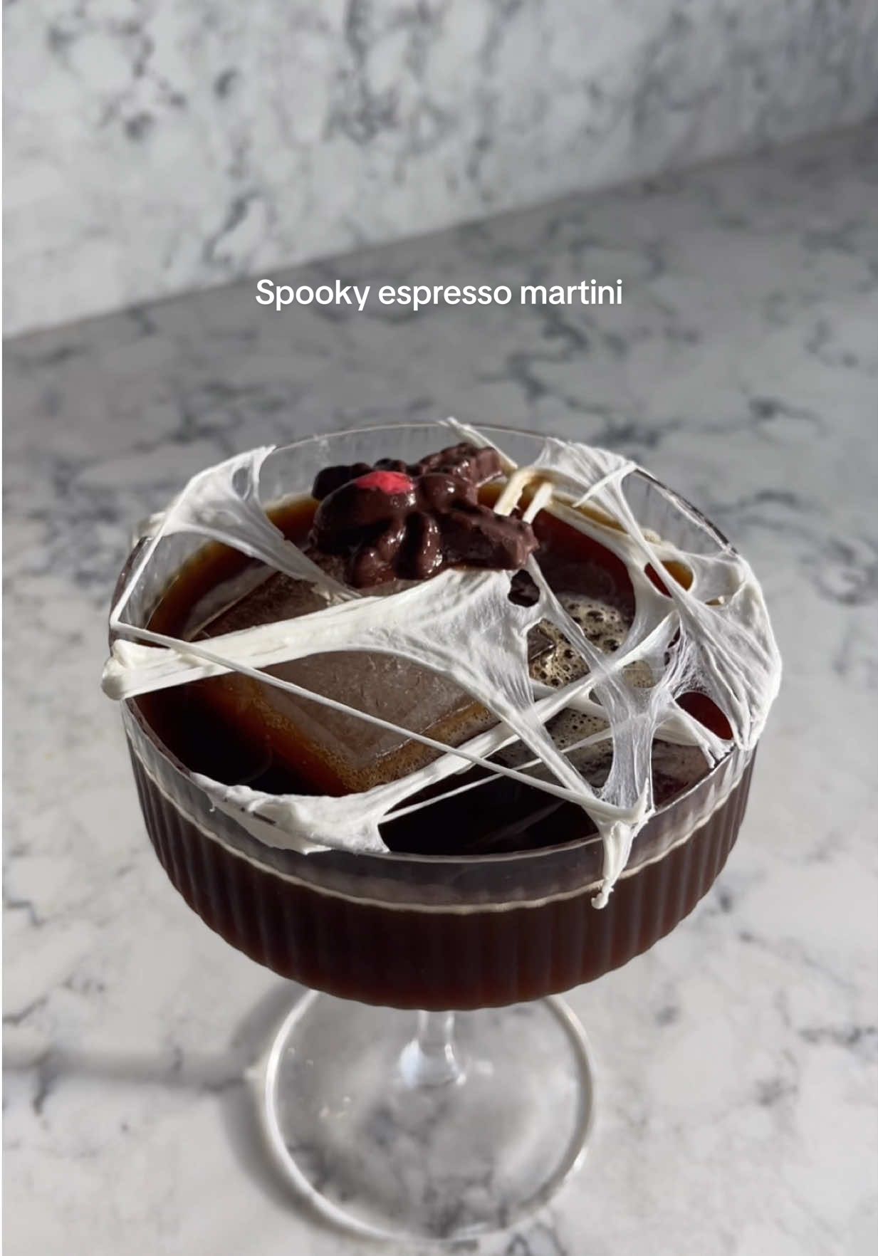 tis the season #halloweendrink #espressomartini 
