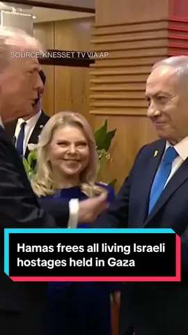 #Hamas has released the remaining living Israeli hostages it held in #Gaza, as #Trump received a hero's welcome on a visit to the Knesset. But questions remain about the US-led ceasefire deal, and where it goes next, as Oliver Crook explains. 