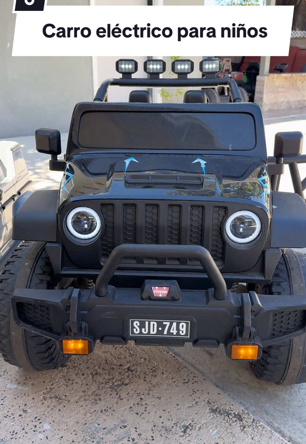 Carro eléctrico para niños . #carroelectrico #carroparaniños #toys #cartoys 