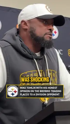 Mike Tomlin and the Steelers will face Joe Flacco and the Bengals Thursday night (via C_AdamskiTrib/X) #clevelandbrowns #miketomlin #joeflacco #pittsburghsteelers #cincinnatibengals 
