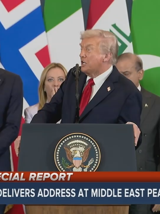 President Donald Trump is urging world leaders to put 