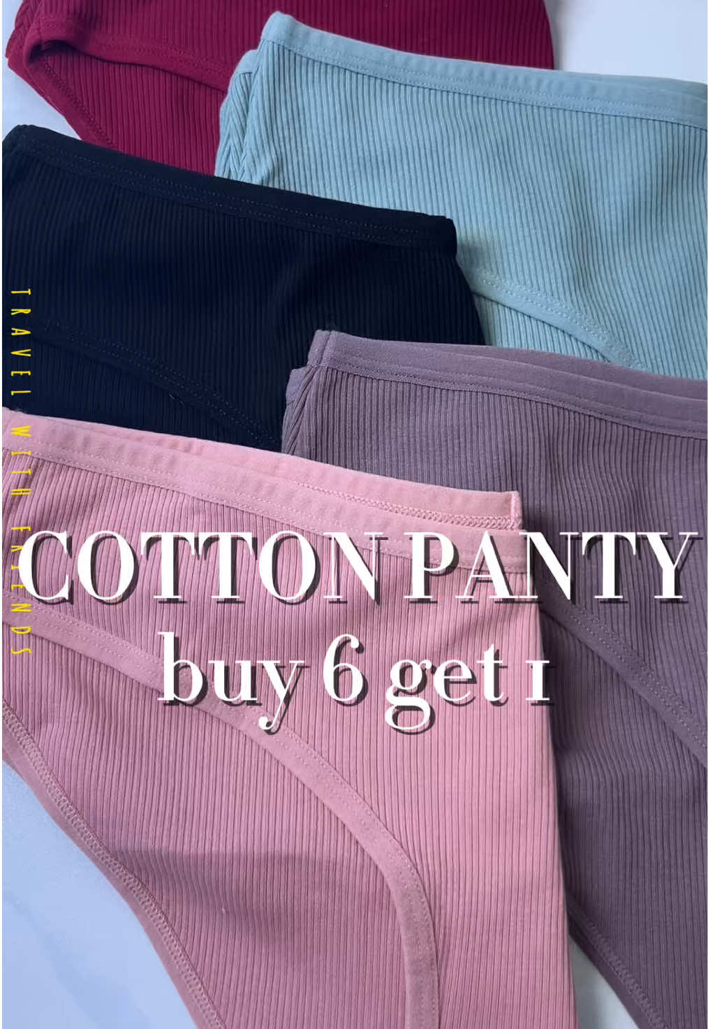 Cotton panty na safe at iwas pangangamoy down there #underwear #underwearforwomen #cottonpanty 