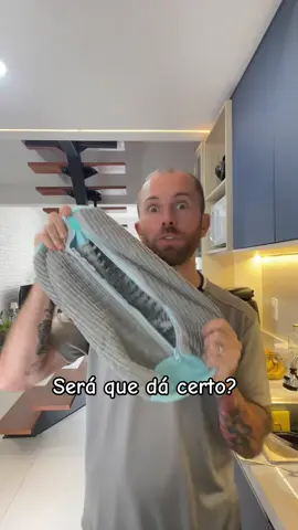 Testando o saco pra lavar tênis na máquina, lavando outros itens. #comprinhas #achadinhos #tiktokshop 