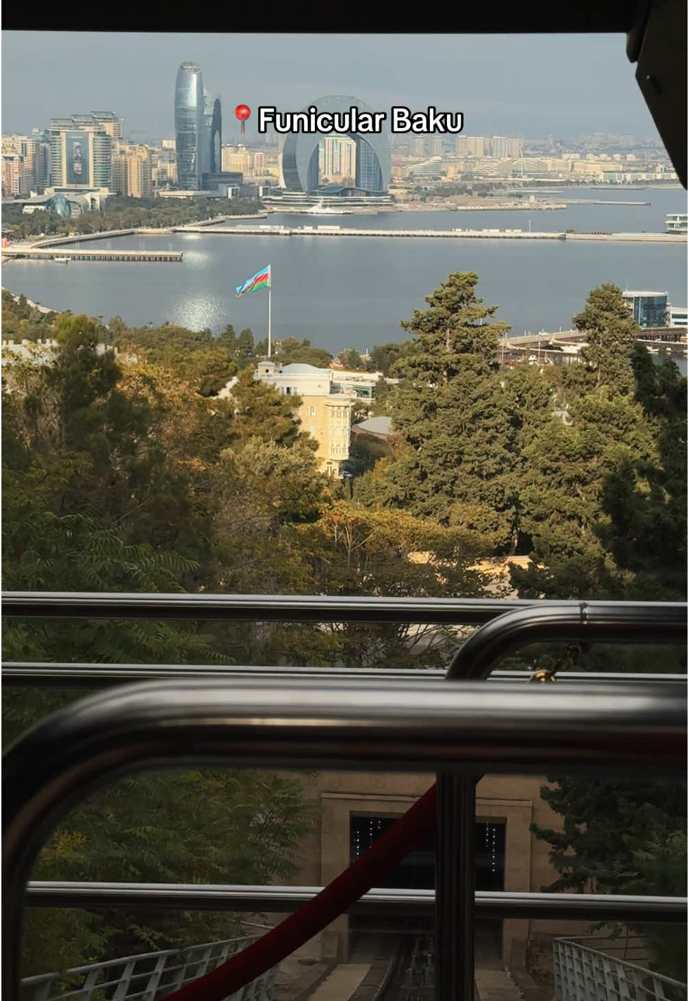 Вид на весь Баку всего за 1AZN🔥😍#azerbaijan #азербайджан🇦🇿 #баку #baku #baki 