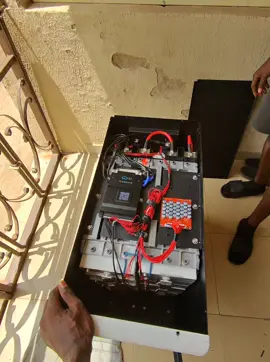upgrading bms with jk bms and screen #renewableenergy #Techspaceenergy #lithiumbattery #solar 