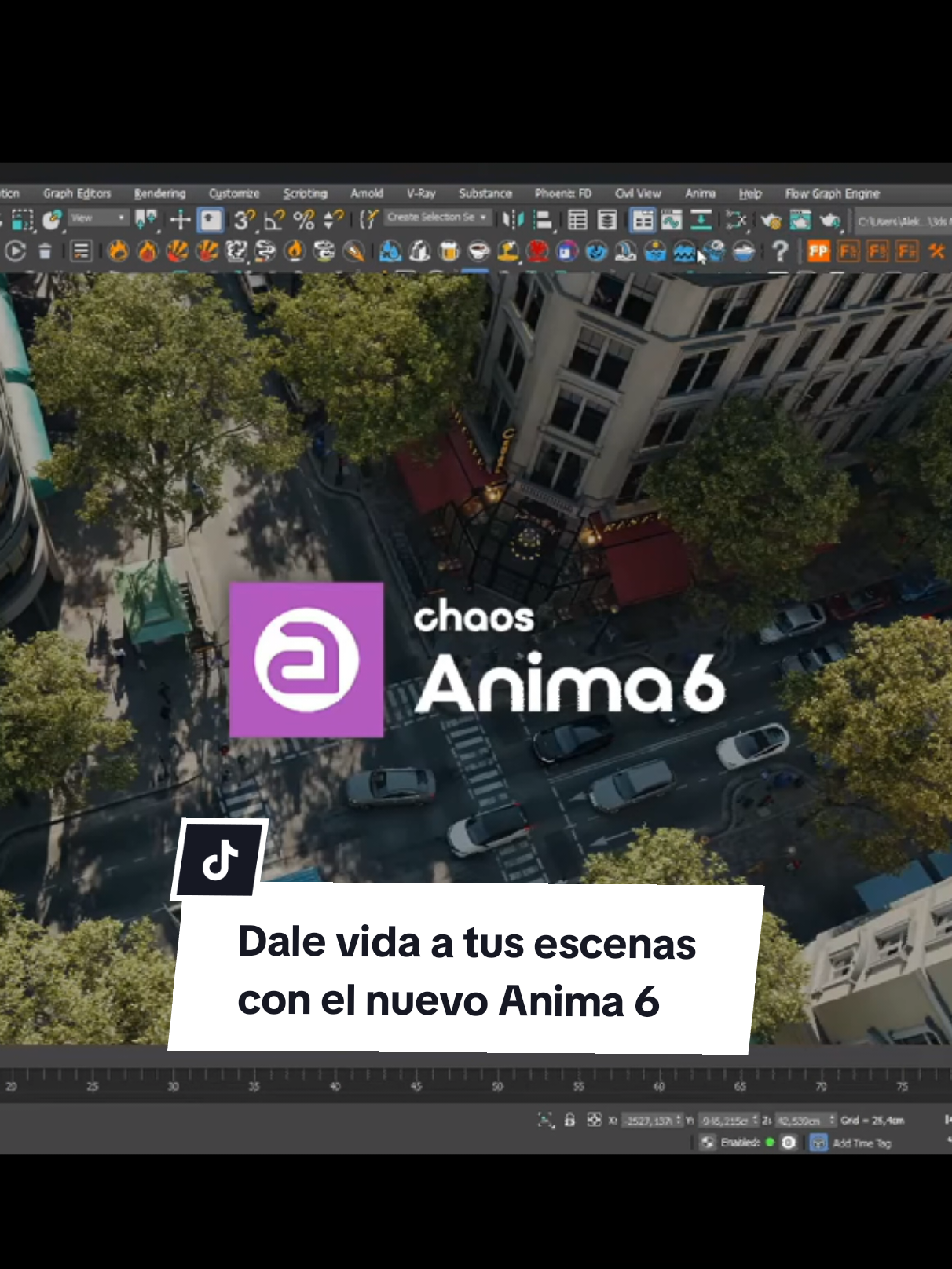🚀 ¡Dale vida a tus escenas con el nuevo Anima 6! La visualización arquitectónica acaba de subir de nivel. Con Anima 6, crea entornos urbanos llenos de movimiento, realismo y emoción — sin necesidad de experiencia en animación. 🔹 Simula tráfico inteligente y multitudes con comportamientos naturales.  🔹 Interfaz más fluida y moderna.  🔹 Integración completa con V-Ray, Corona, Unreal, Cinema 4D y 3ds Max.  🔹 Motor gráfico mejorado para un rendimiento más rápido y estable. Ahora tus renders no solo se verán increíbles, ¡se sentirán vivos!  Descubre todas las novedades de Anima 6, disponible en Aviba.com.mx 🎬 Porque los grandes proyectos merecen movimiento. . . . . . . #arquitectos  #anima #fyp  #Arquitectura3D #Render 