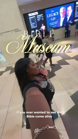 This day was one to remember. As a girl working on her spiritual journey in Christ, this was amazing. I spent the day exploring God’s word through art, history, and time 🙏🏾📖 I didn’t get a chance to make it through the whole museum, so that’s more reason for me to go back; And I look forward to that. I loved every minute of this experience. #museumofthebible #faithjourney #familyday #biblemuseumdc #fyp 