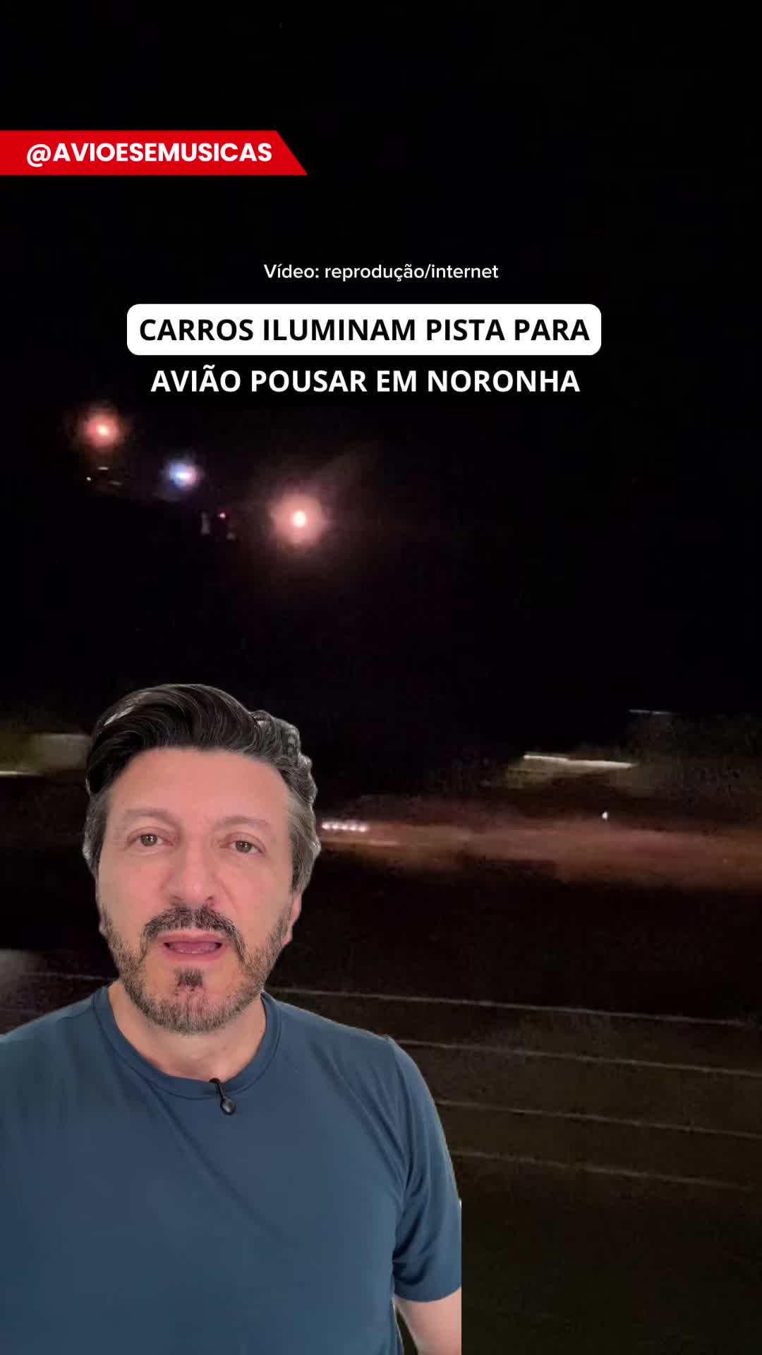Uma operação inusitada aconteceu ontem em Fernando de Noronha. Um avião UTI precisava pousar para levar uma paciente até Recife, mas a iluminação da pista estava inoperante. Moradores se mobilizaram para ajudar e, com o apoio das autoridades locais, carros oficiais foram posicionados e usaram os faróis para iluminar a pista. Tudo foi cuidadosamente coordenado e o pouso aconteceu com segurança. Desejo uma boa recuperação à paciente. #lito #litosousa #avioesemusicas #aviacao #noronha #fernandodenoronha