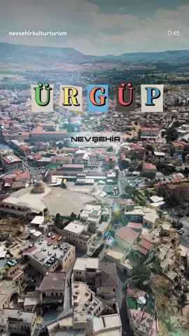 Farklı açıdan Drone ile Ürgüp..