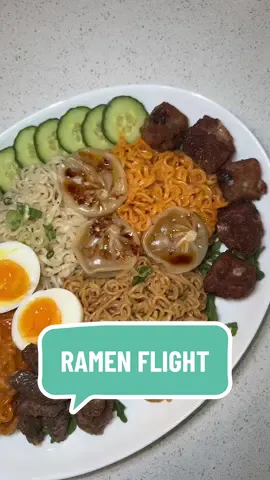 ramen flight 🍜  ft. self love 💕 #asmrsounds #foodtiktok #ramen #mukbangeatingshow #fypシ 
