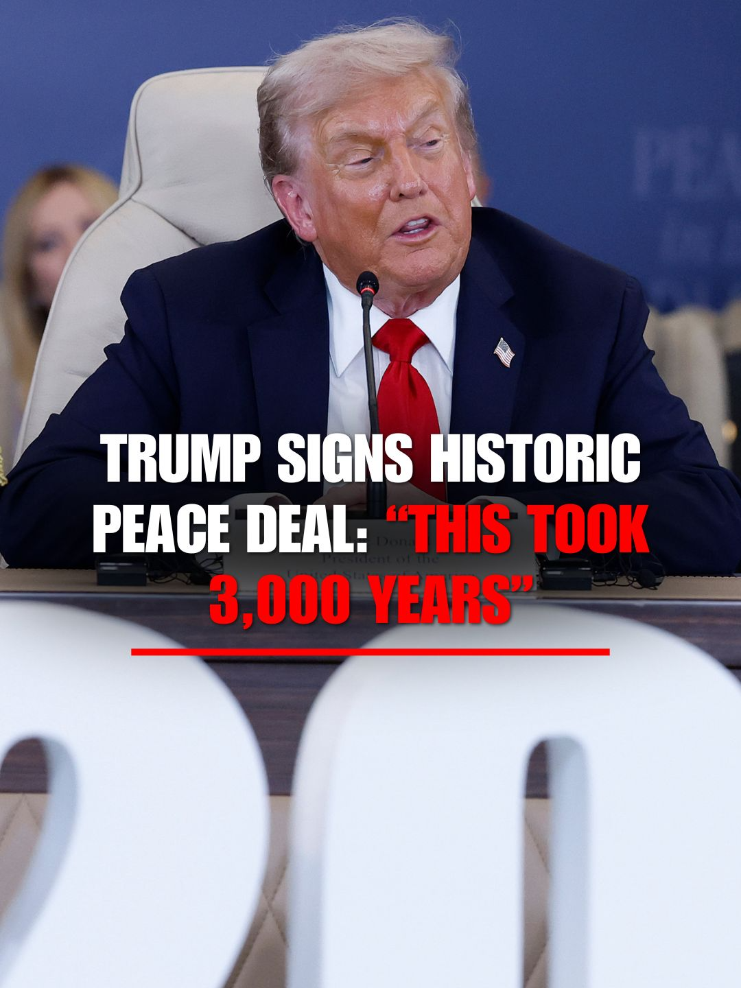 President Trump signs historic peace deal in the Middle East: 