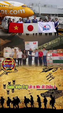 Cuộc Viện Trợ Lớ::n Nh::ất Châu á || #LearnOnTikTok #fyp #xuhuong #chienluocquansu 