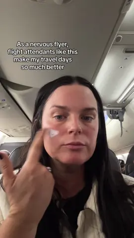 I love good people when flying #flightattendant #travel #summerfridays #jetlagmask #traveltok 