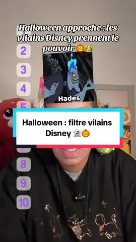 Halloween approche… et les vilains @Disney prennent le pouvoir 😈🎃 Dans cette vidéo, je teste un filtre Disney spécial vilains et je découvre quel méchant est vraiment le plus iconique de tous (à mon sens). Entre Maléfique, Hadès, Dr Facilier, Scar, le classement n’est pas évident… 😅 C’est l’occasion parfaite de replonger dans l’univers magique (et un peu maléfique) de Disney, entre nostalgie et fun d’Halloween. 👑 Et toi, c’est qui ton vilain Disney préféré ? Le plus terrifiant ? Le plus stylé ? Dis-le en commentaire 👇#disney #disneyaddict #disneyadult #villains #toyrevaland 