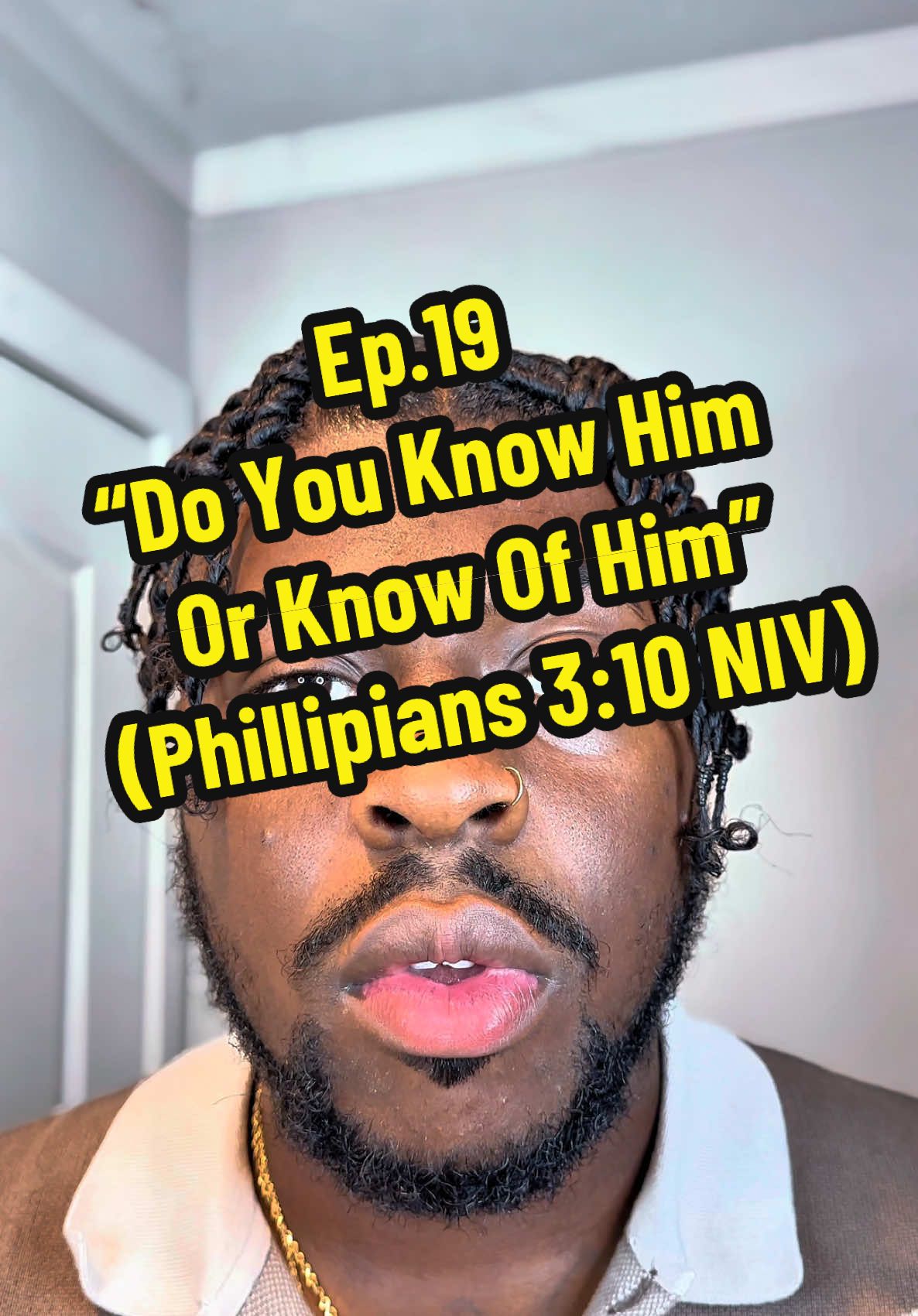 It’s one thing to say you truly know someone and it’s another to say you know of them. #christiancommunity #motivation #movingmusicmondays #inspirational #biglek 