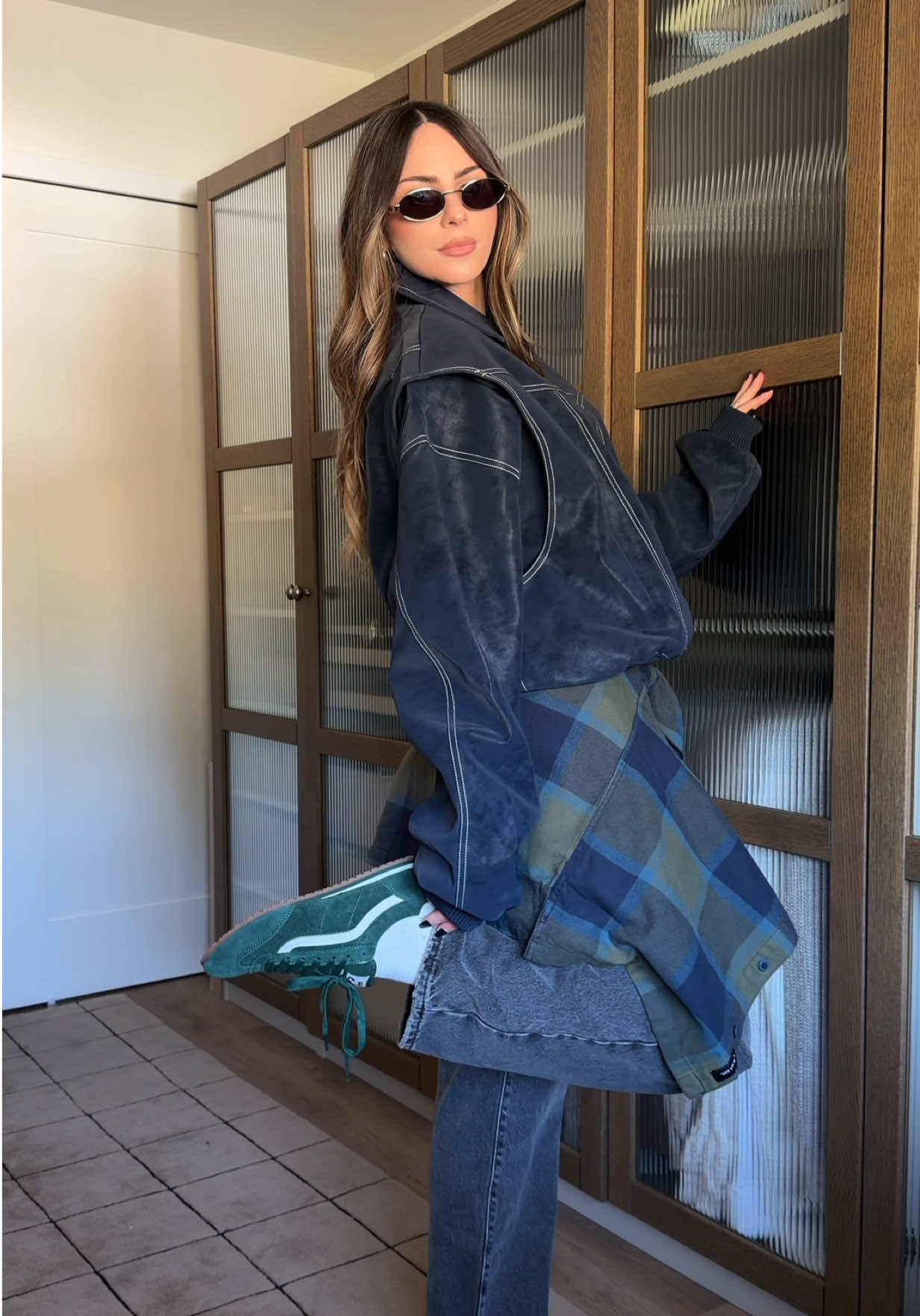 Layering season 💚💙 @vans #vanspartner 